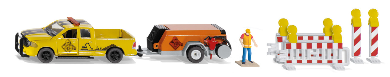 SIKU Super - RAM 1500 s kompresorem - 10433505 - expresní doprava