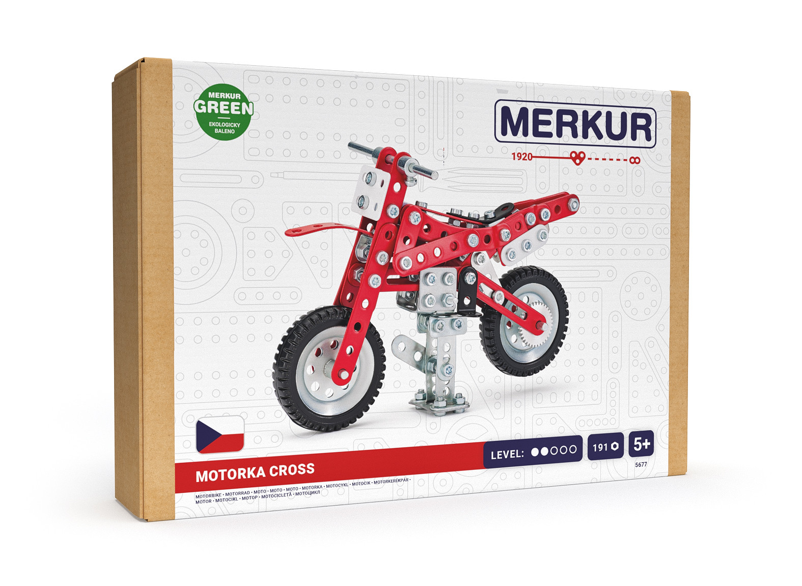 Merkur - Dirtbike, 191 dílků - 10995677 - expresní doprava