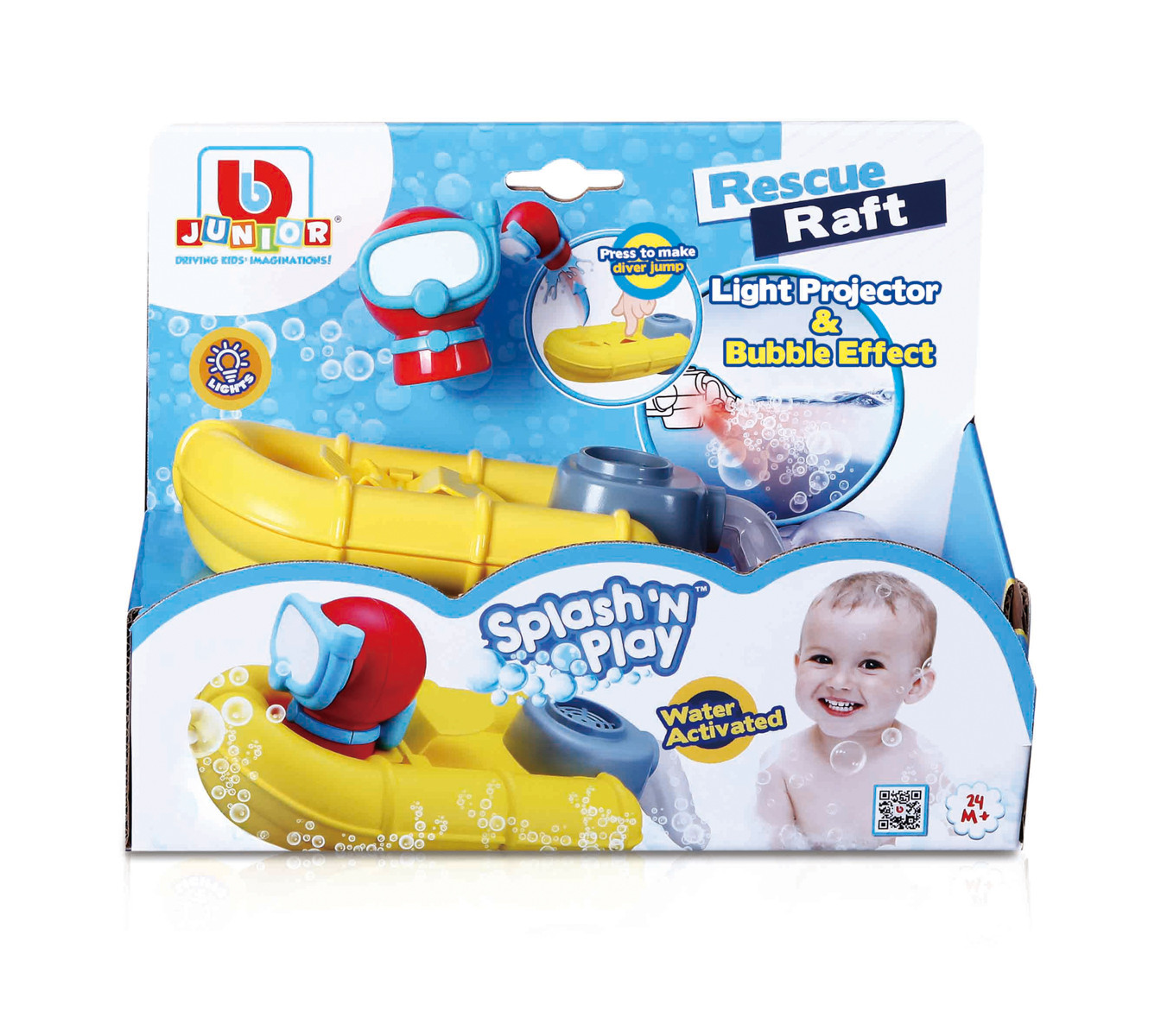 BB Junior - Hračky do vody - Záchranářský člun - 112116-89014 - expresní doprava