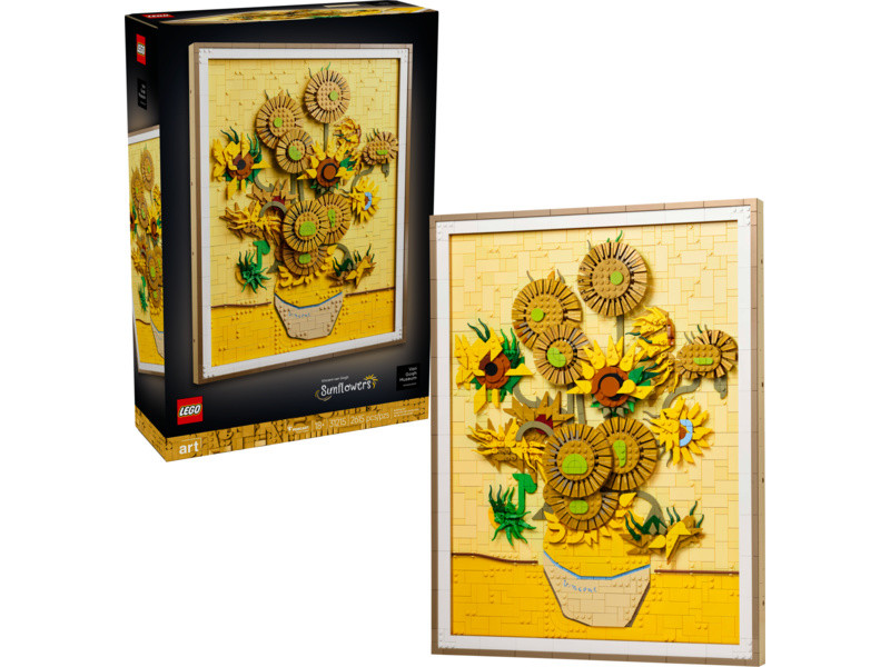 LEGO Art - Vincent van Gogh – Slunečnice - LEGO31215 - expresní doprava