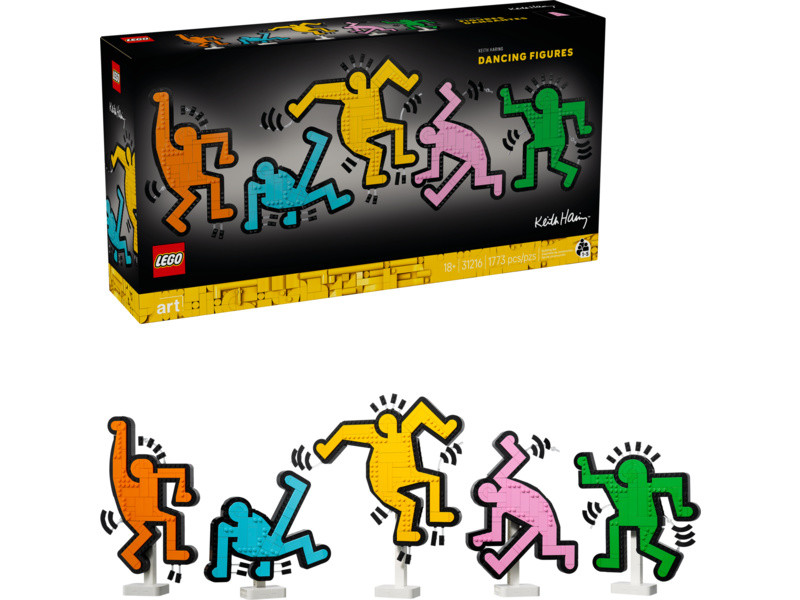 LEGO Art - Keith Haring - Tancujúce postavy [LEGO31216]