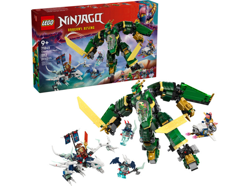 LEGO Ninjago - Lloydův tryskáčový robot - LEGO71845 - expresní doprava