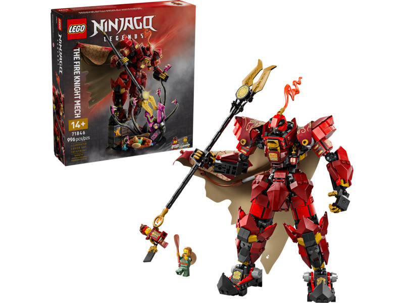 LEGO Ninjago - Robot Ohnivého rytíře - LEGO71846 - expresní doprava