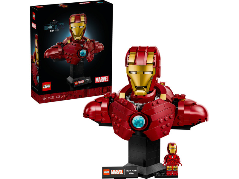 LEGO Marvel - Busta Iron Man MK4 - LEGO76327 - expresní doprava