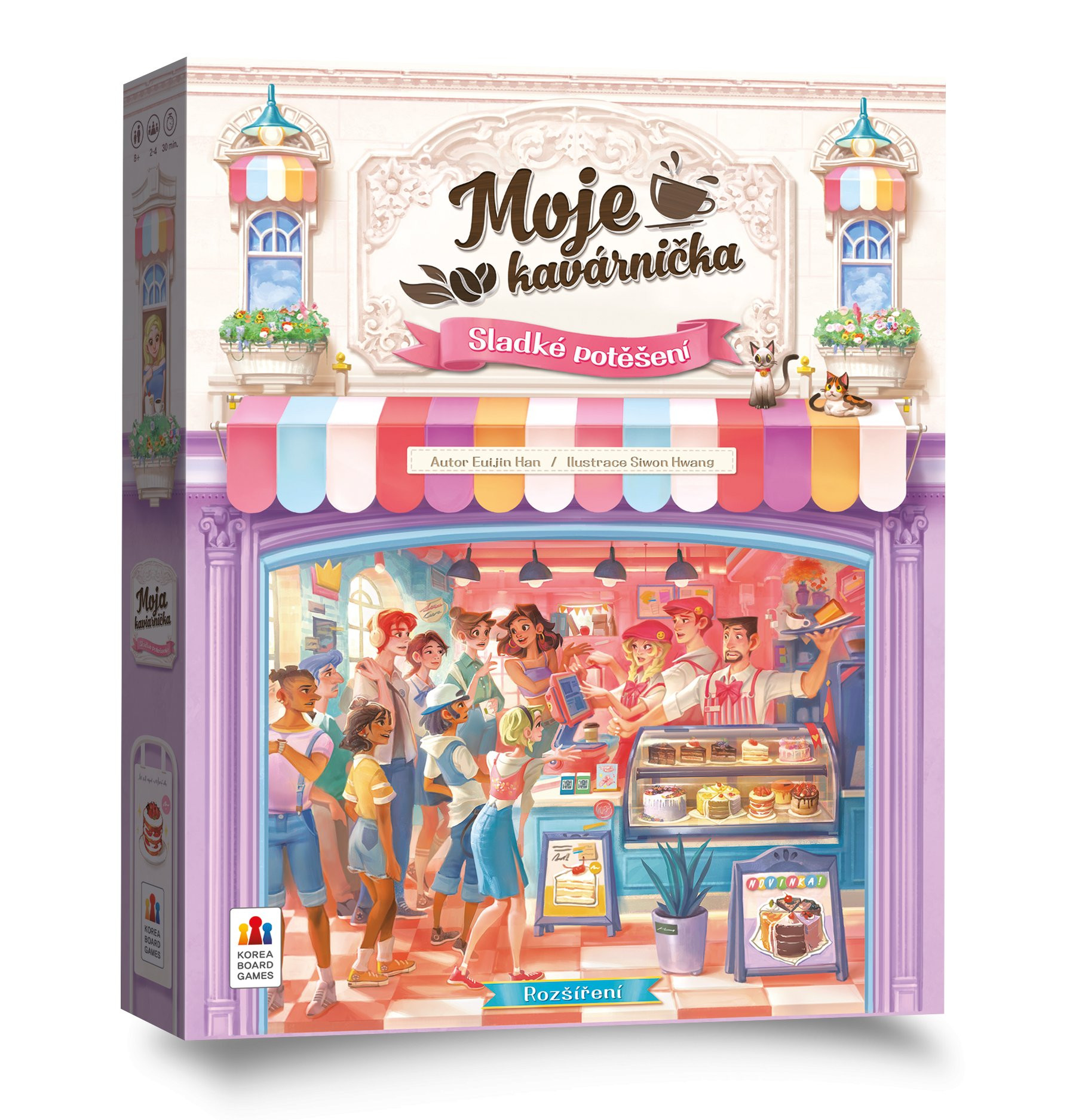 Korea Boardgames Moje kavárnička: Sladké potěšení - KBGCRPOC01 - expresní doprava