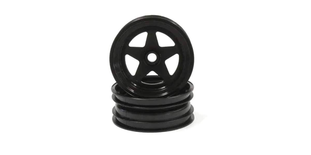 Kyosho Scorpion 2014 Black Front Wheel 2.2 inches (2) K.SCH005BKB