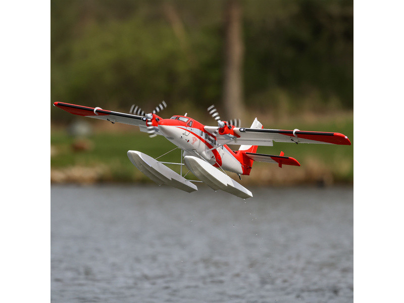 E-flite DHC-6 Twin Otter 1.4m AS3X+ SAFE Select BNF Basic, plováky - EFL32050CF - expresní doprava