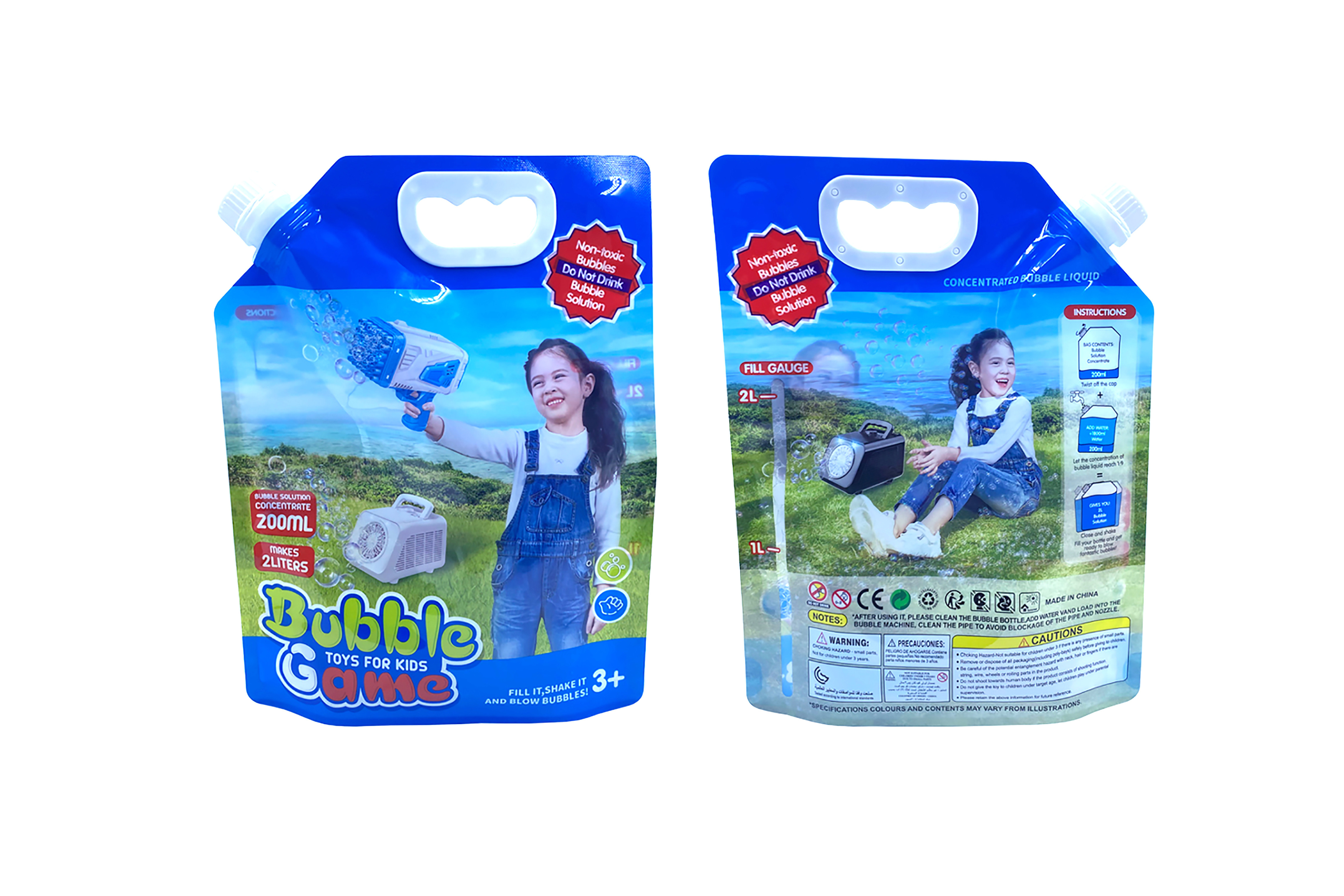 Wiky Náplň do bublifuku koncentrát 200 ml - W047892 - expresní doprava