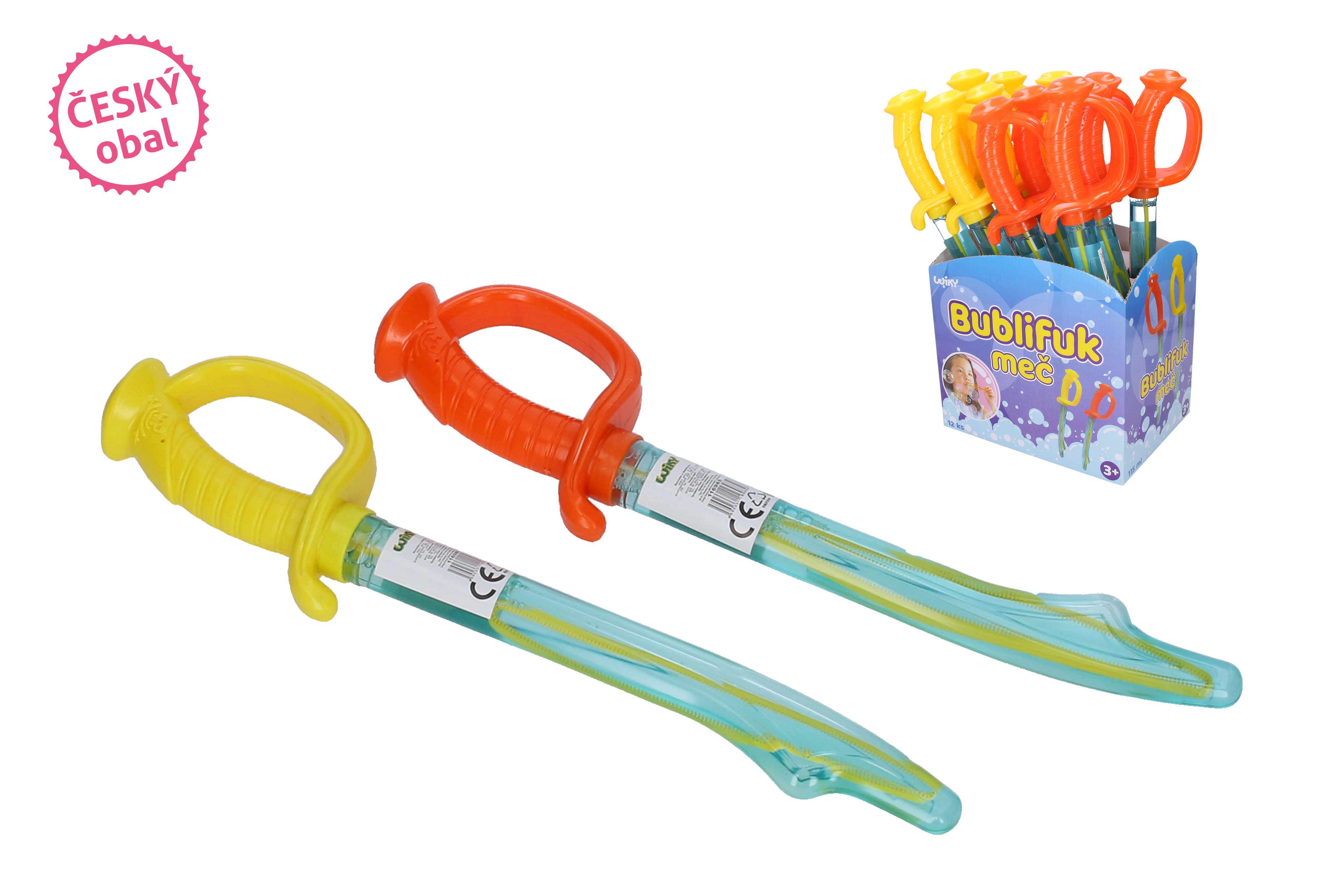 Wiky Bublifuk šavle 115 ml 38 cm - Český obal - W116985 - expresní doprava