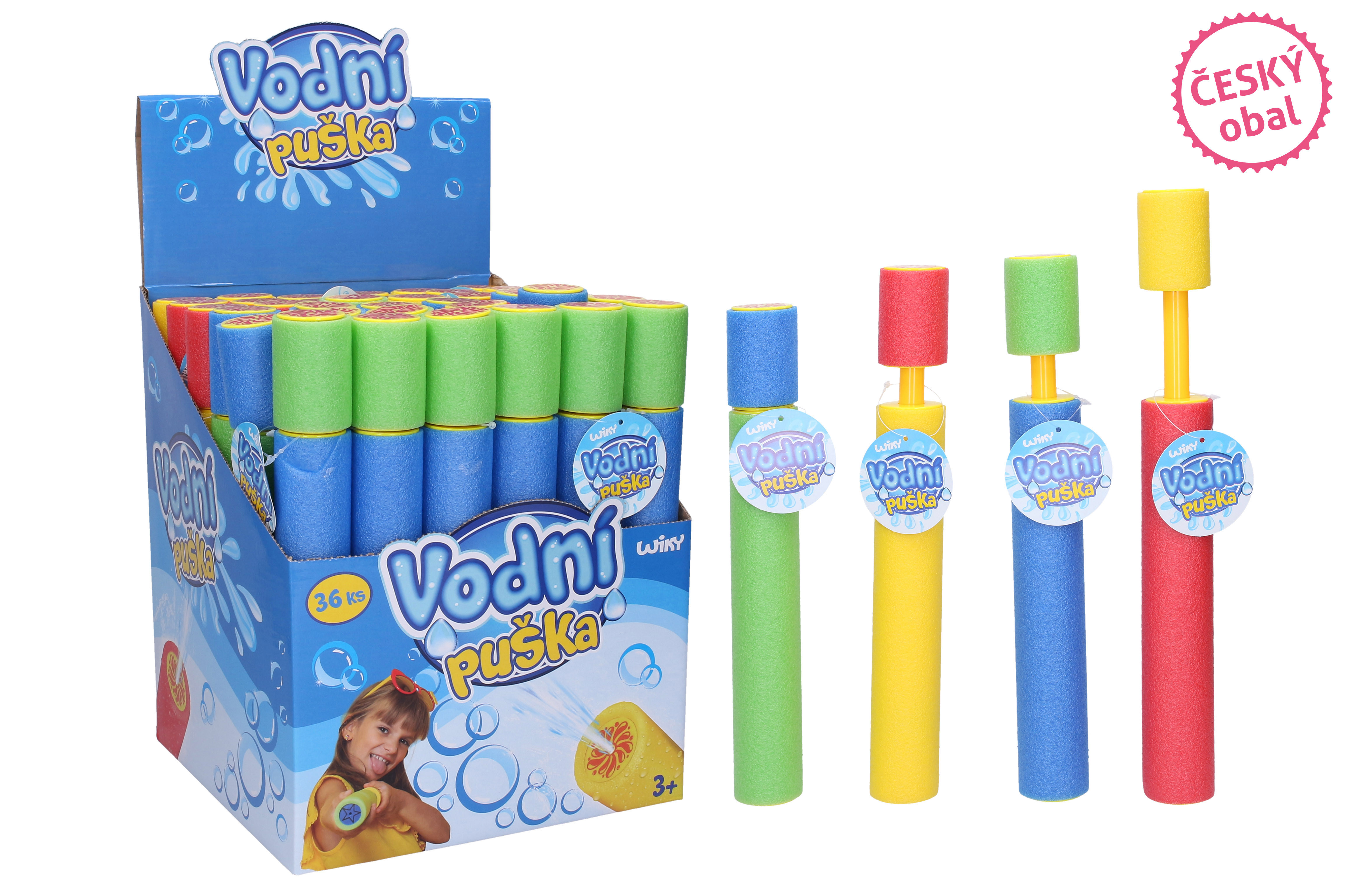 Vodná pištoľ Eva 29 cm - Český obal [W116383]