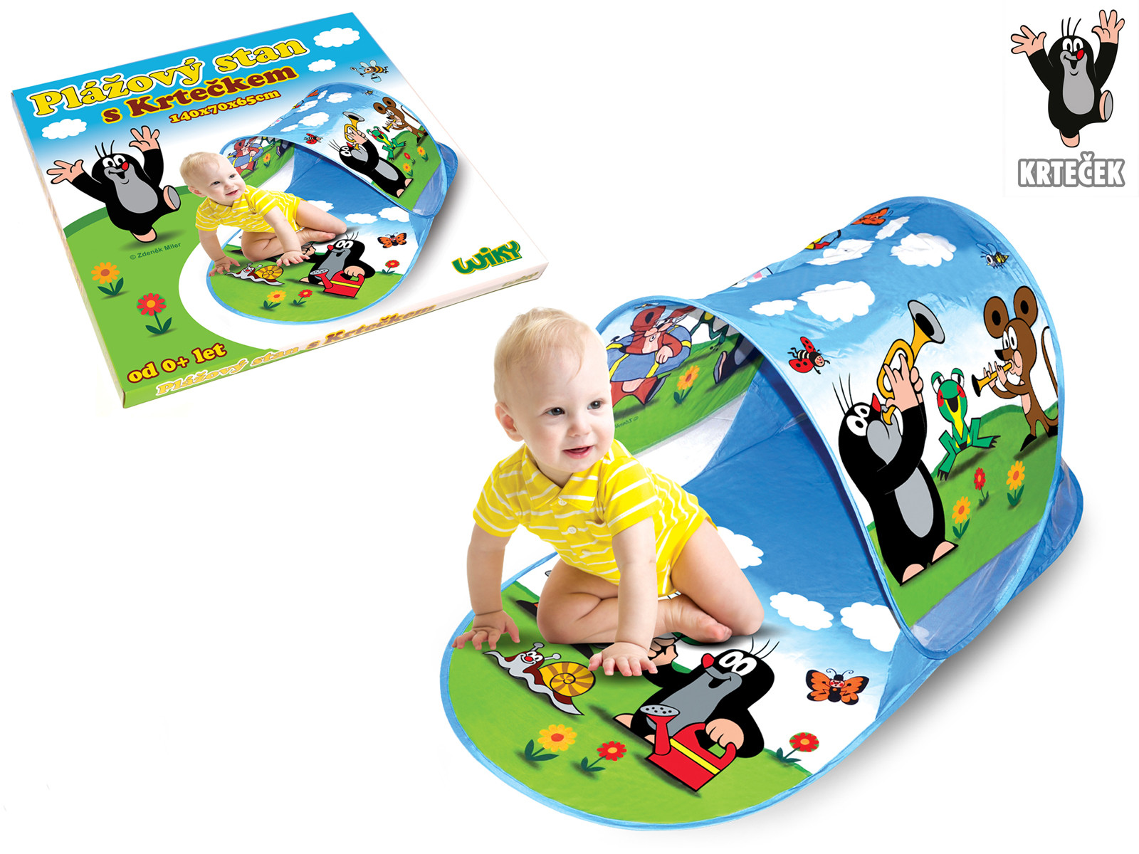 Plážový stan Krtko 140 cm [W170929]