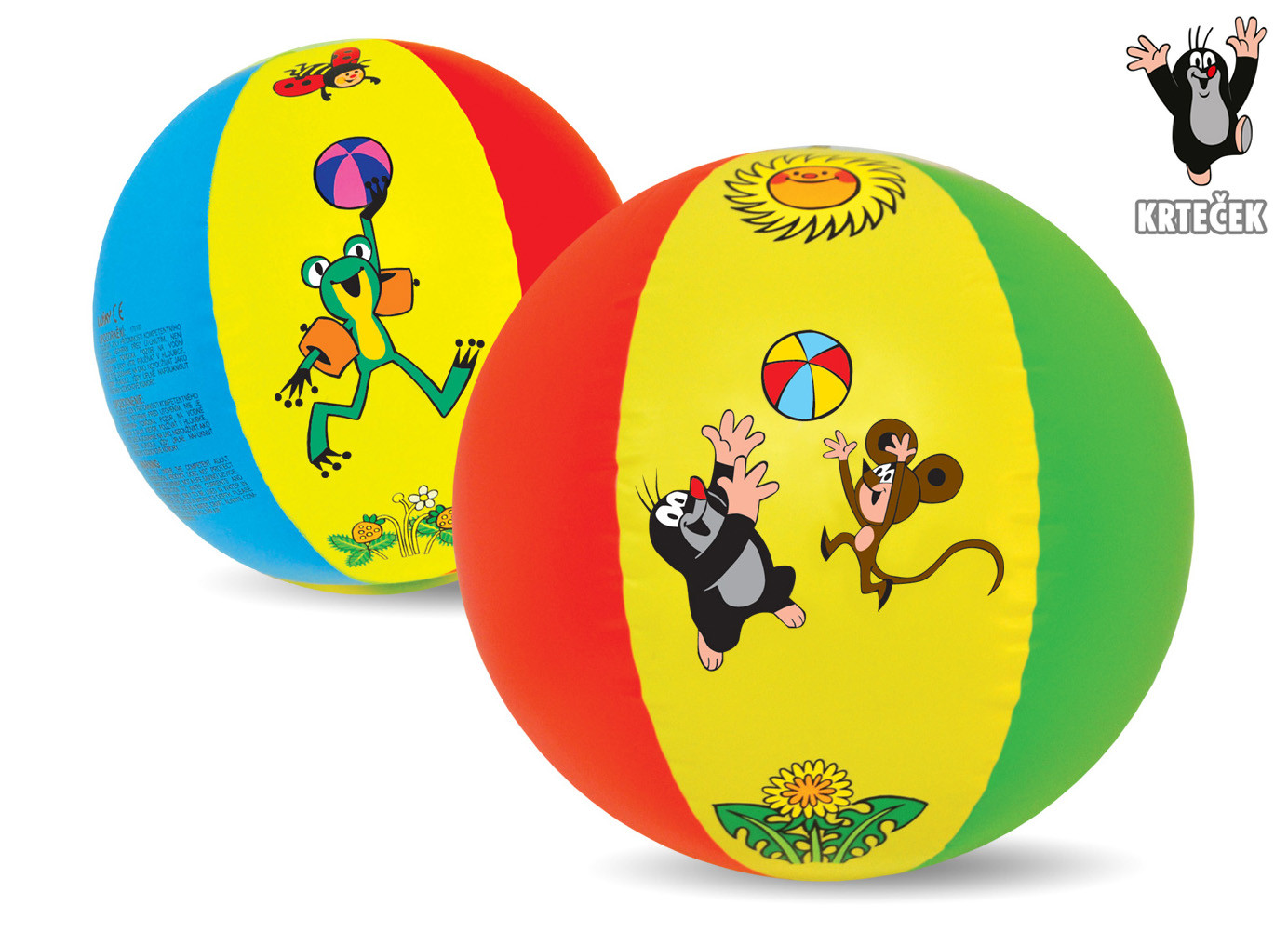 Nafukovacia lopta Krtko 51cm [W170100]