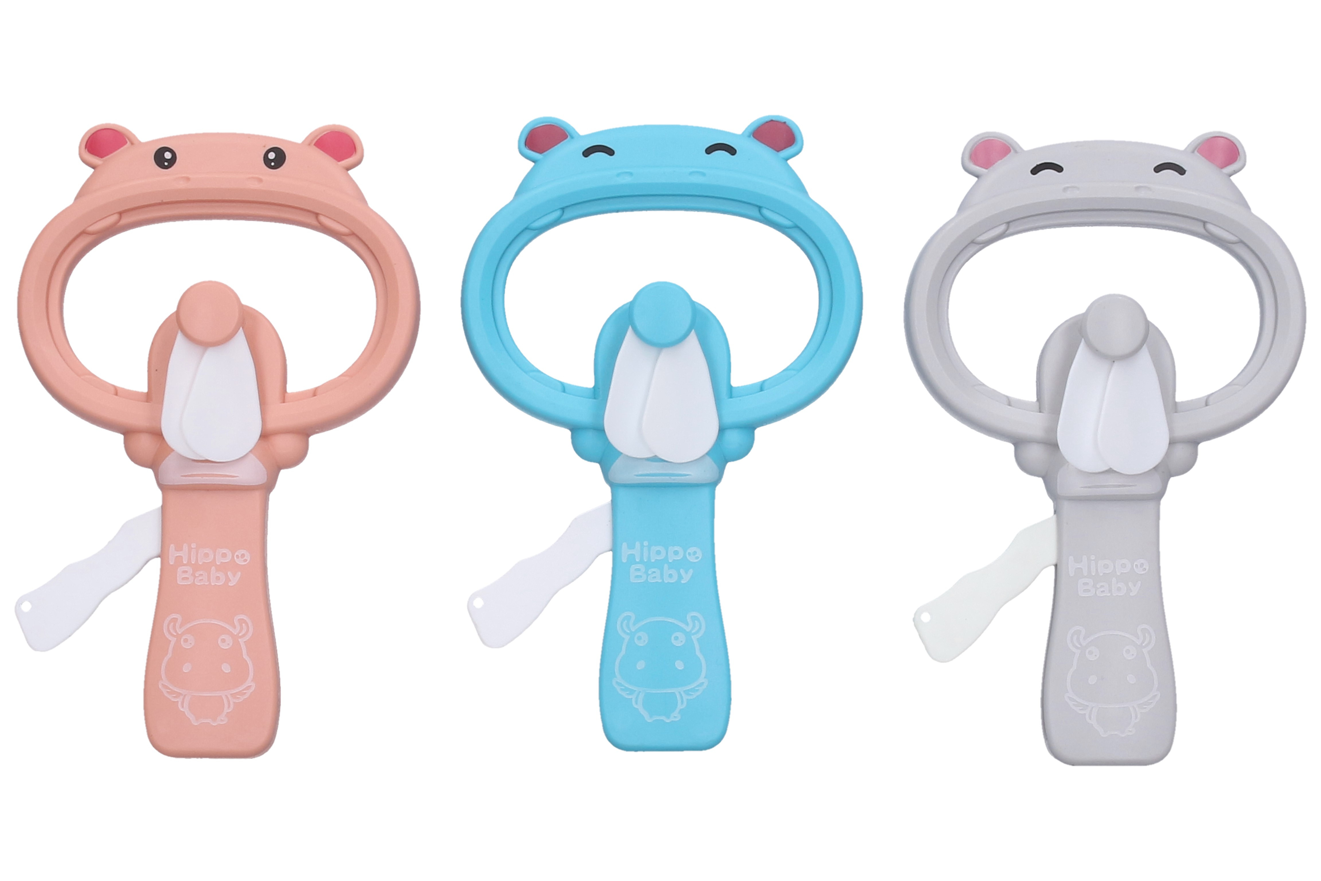 Wiky Ruční větráček hroch 18 cm - W047889 - expresní doprava