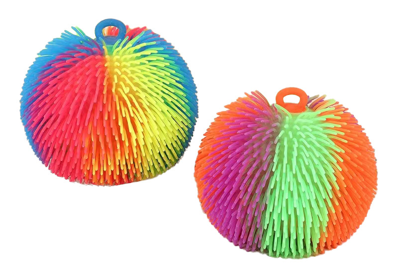 Wiky Mačkací míček duhový 17 cm - W047557 - expresní doprava