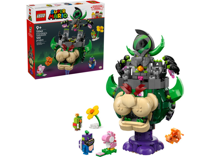 LEGO Super Mario - Prince Florian a Castle Bowser - LEGO72042 - expresní doprava