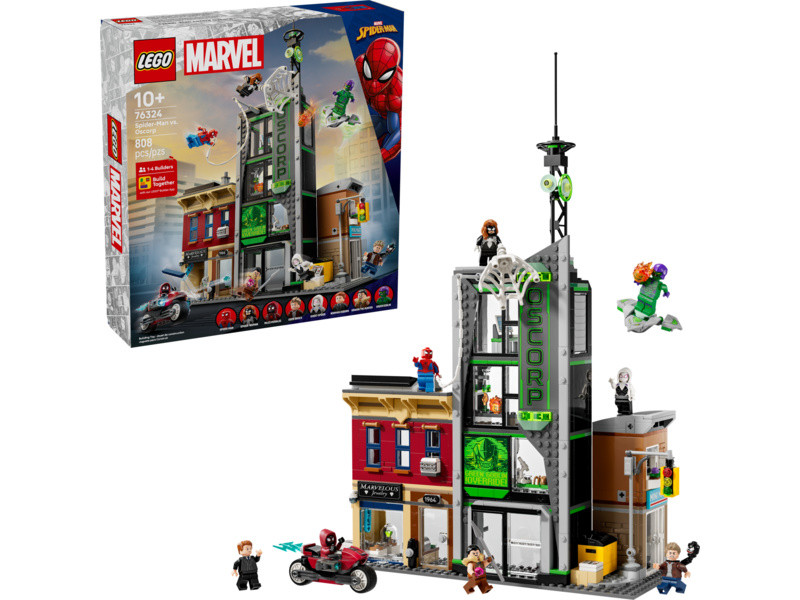 LEGO Marvel - Spider-Man vs. Oscorp - LEGO76324 - expresní doprava