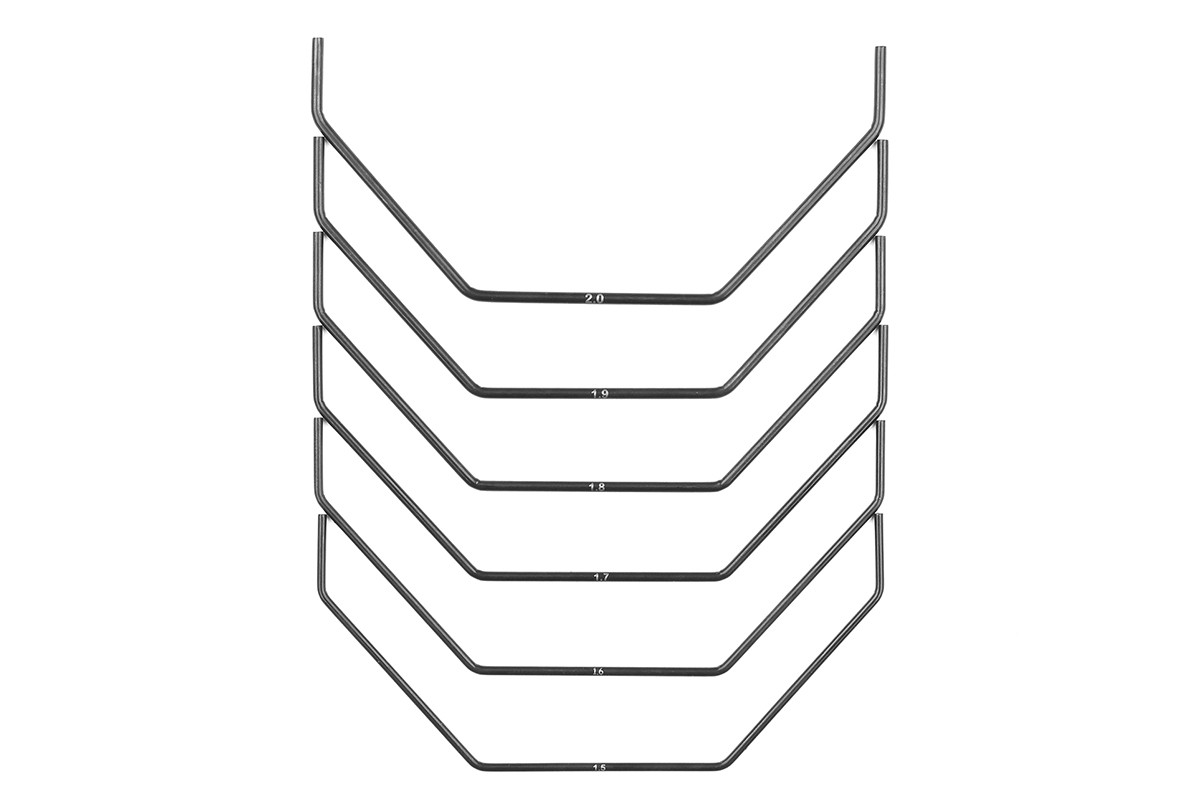 Associated RC10B84 Set tyček stabilizátoru - AE92552 - expresní doprava