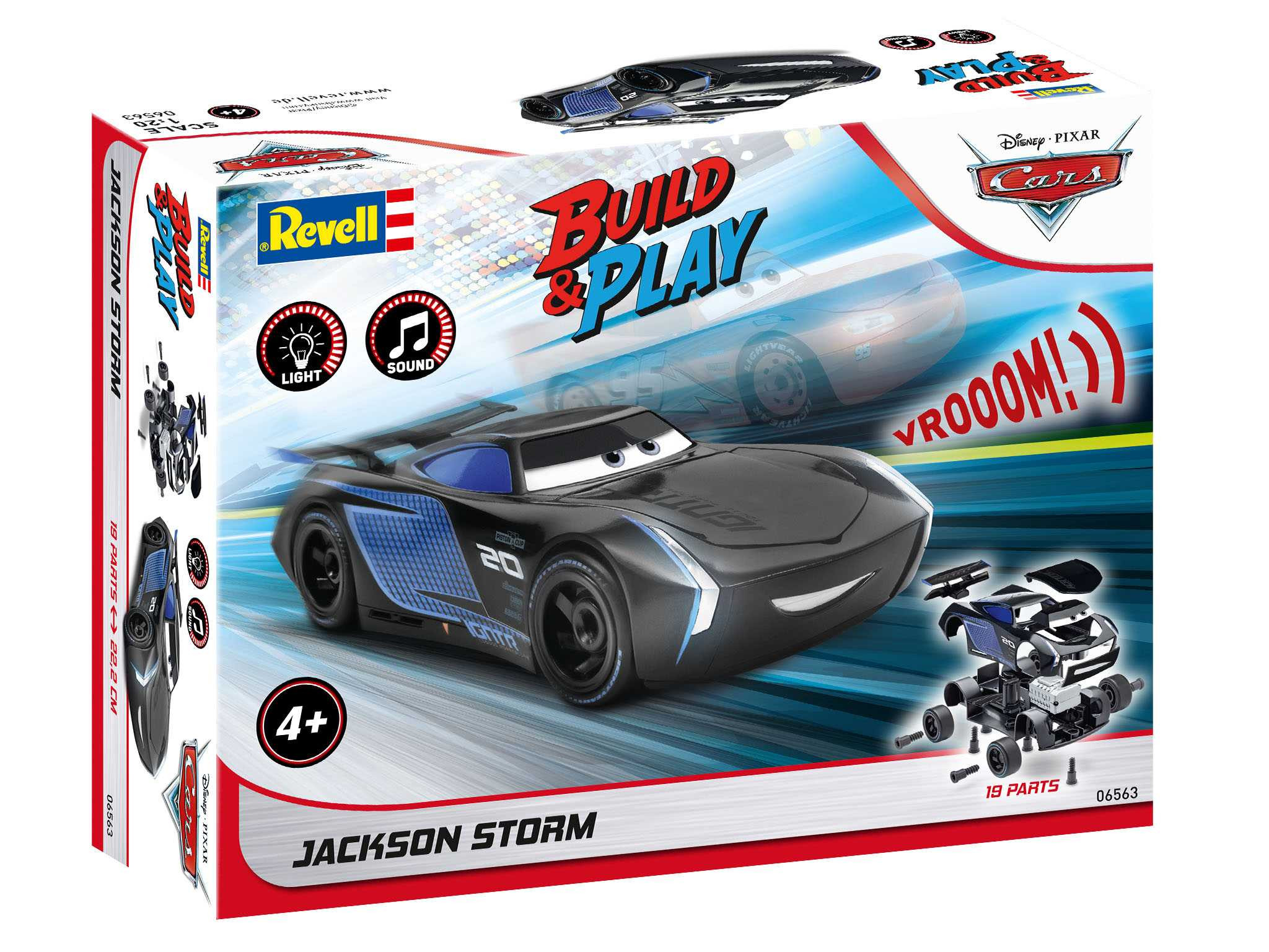 Build & Play auto 06563 - Jackson Storm (1:20) [18-06563]
