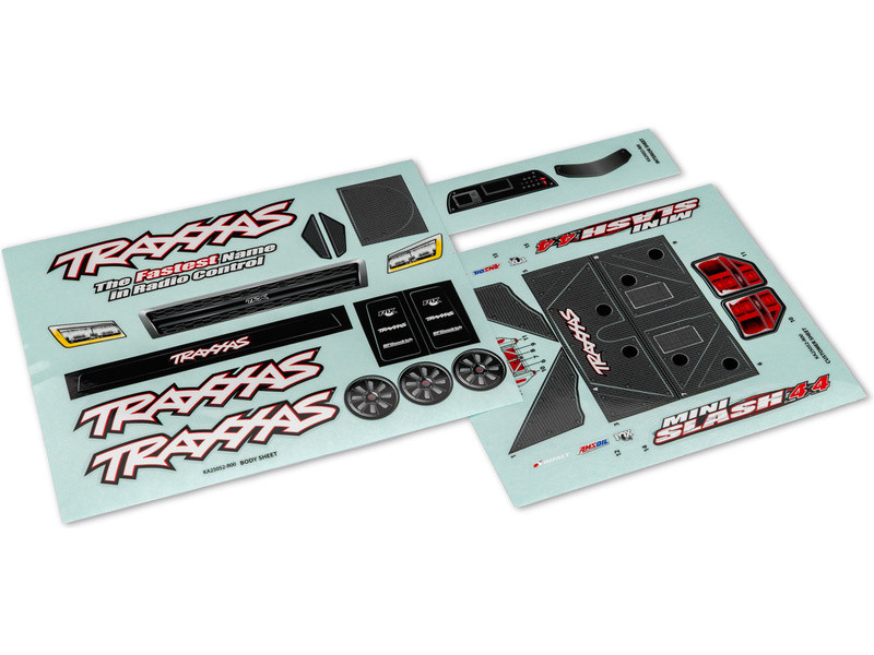 Traxxas samolepky Mini Slash - TRA10817,TRX10817 - expresní doprava