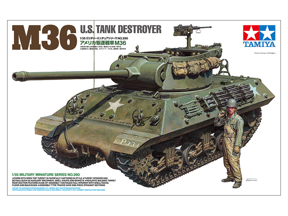 1:35 Tamiya 35390 M36 Jackson 1/35 - 108/35390 - expresní doprava
