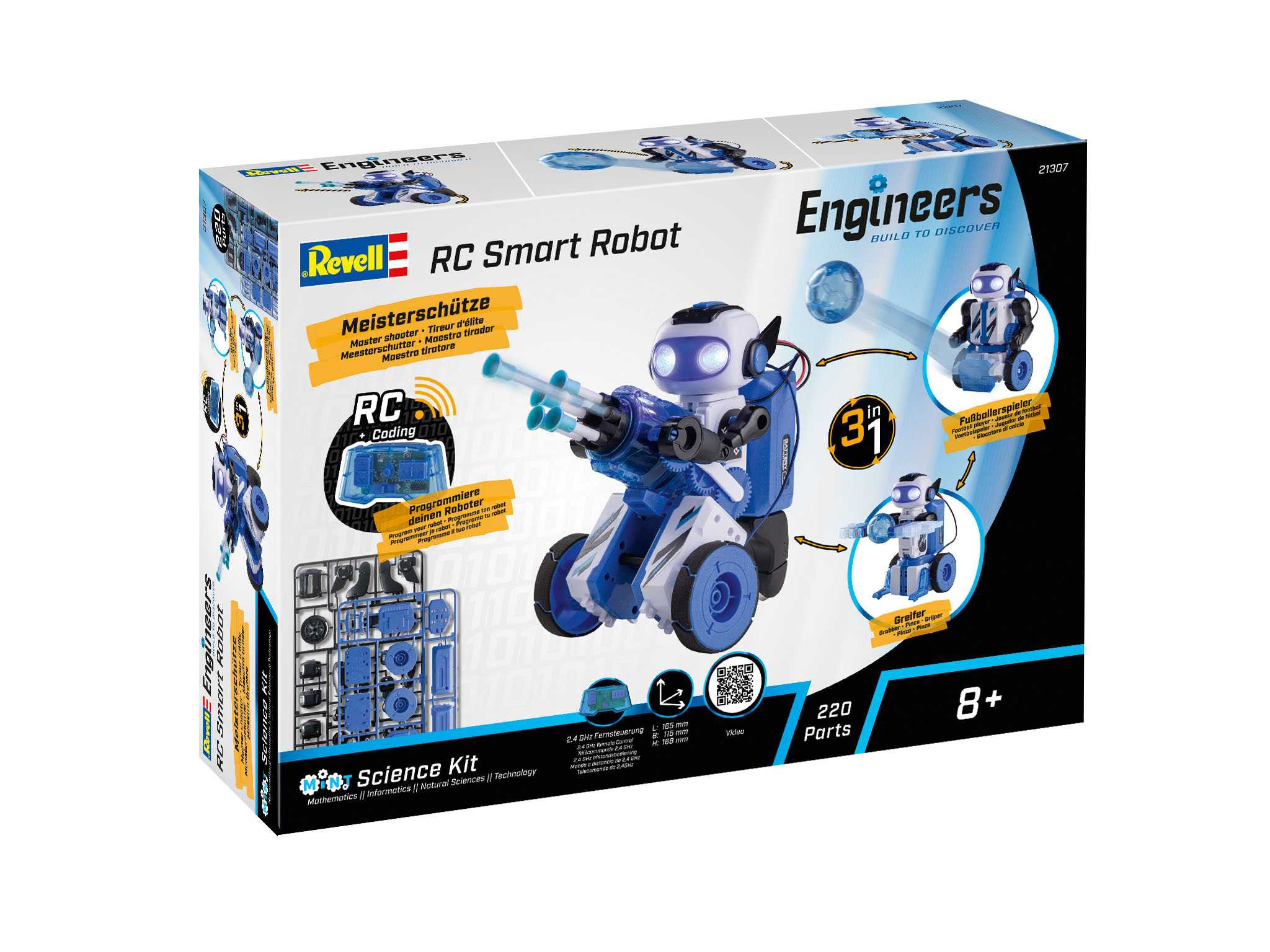 Revell Engineers 21307 - Smart Robot 3in1 [18-21307]