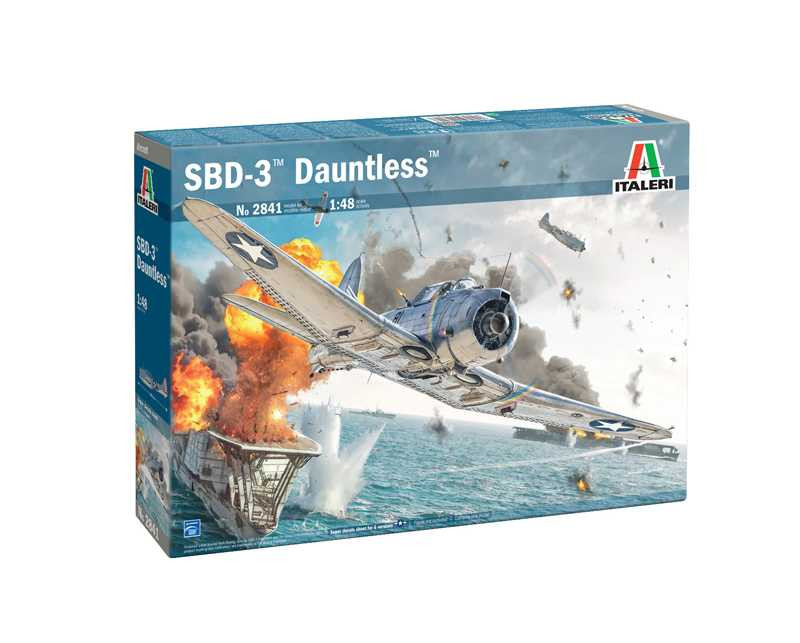 Model Kit letadlo 2841 - USN SBD-3 DAUNTLESS (1:48) - 33-2841 - expresní doprava