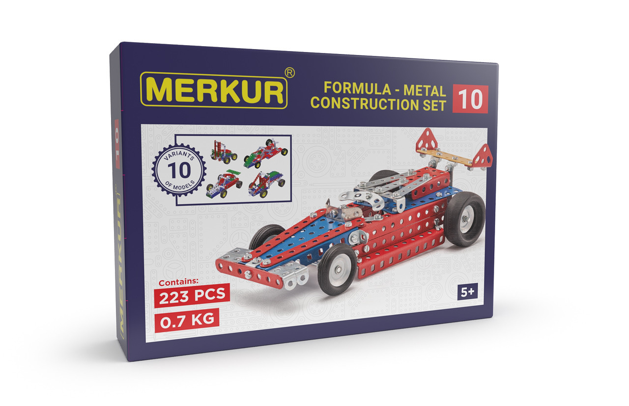 Merkur 010 Formule, 223 dílů, 10 modelů - 10991518 - expresní doprava
