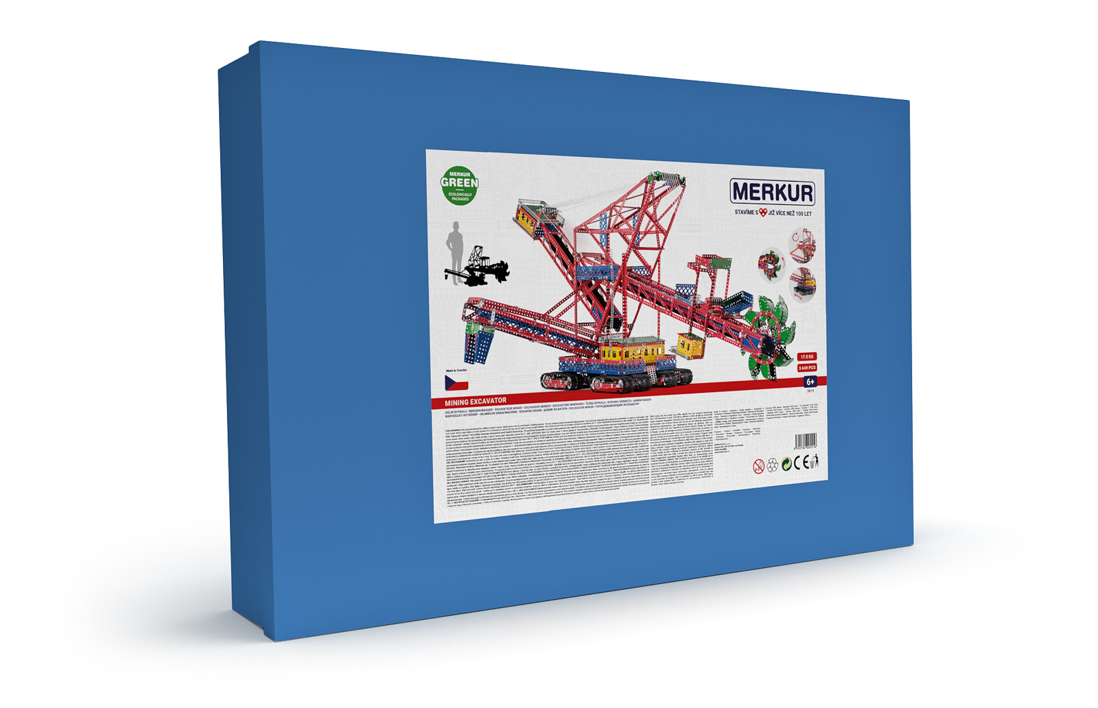 Merkur Maxi - Rypadlo, 3449 dílů - 10993819 - expresní doprava