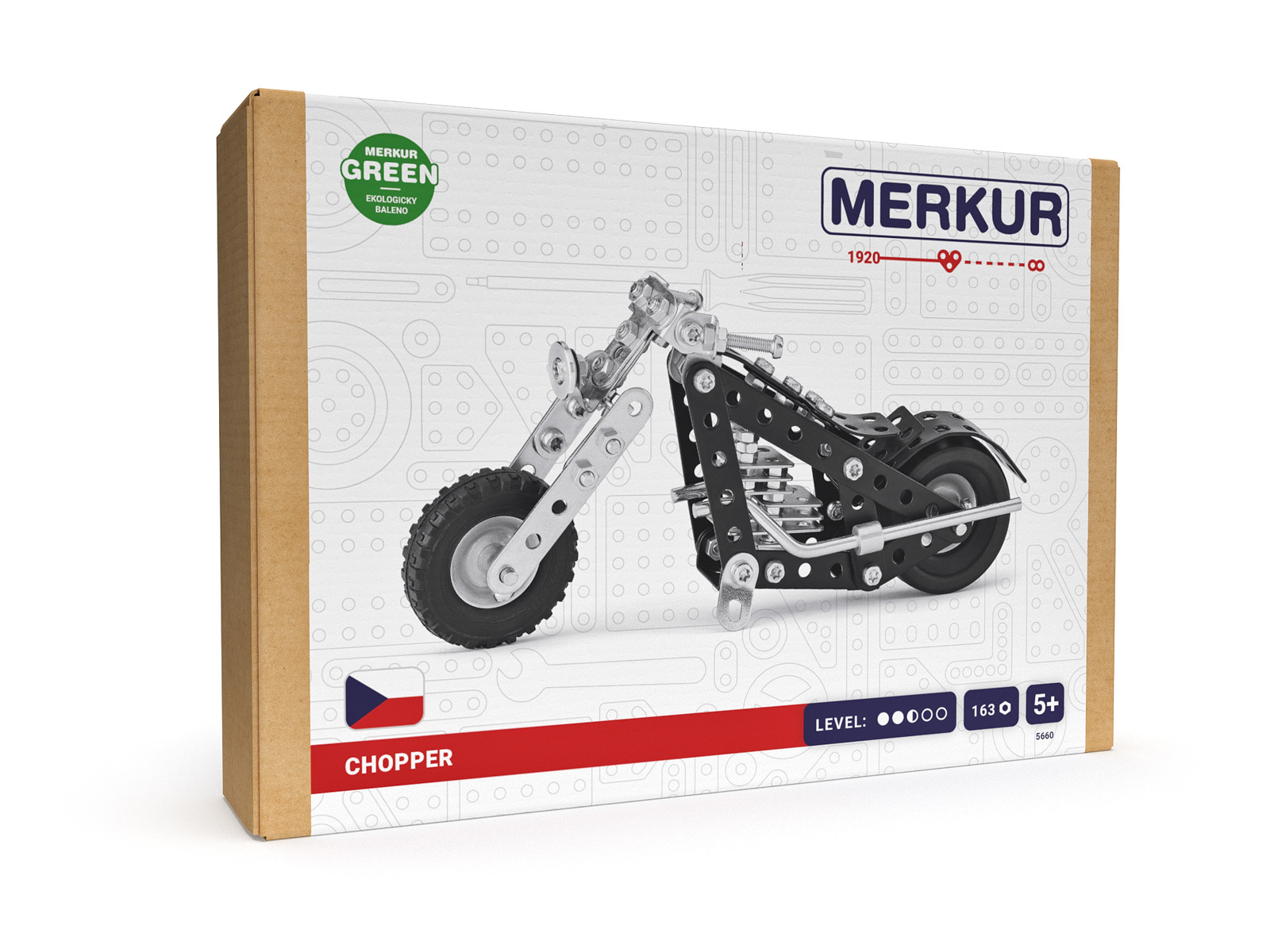 Merkur - Chopper, 163 dílků - 10995660 - expresní doprava