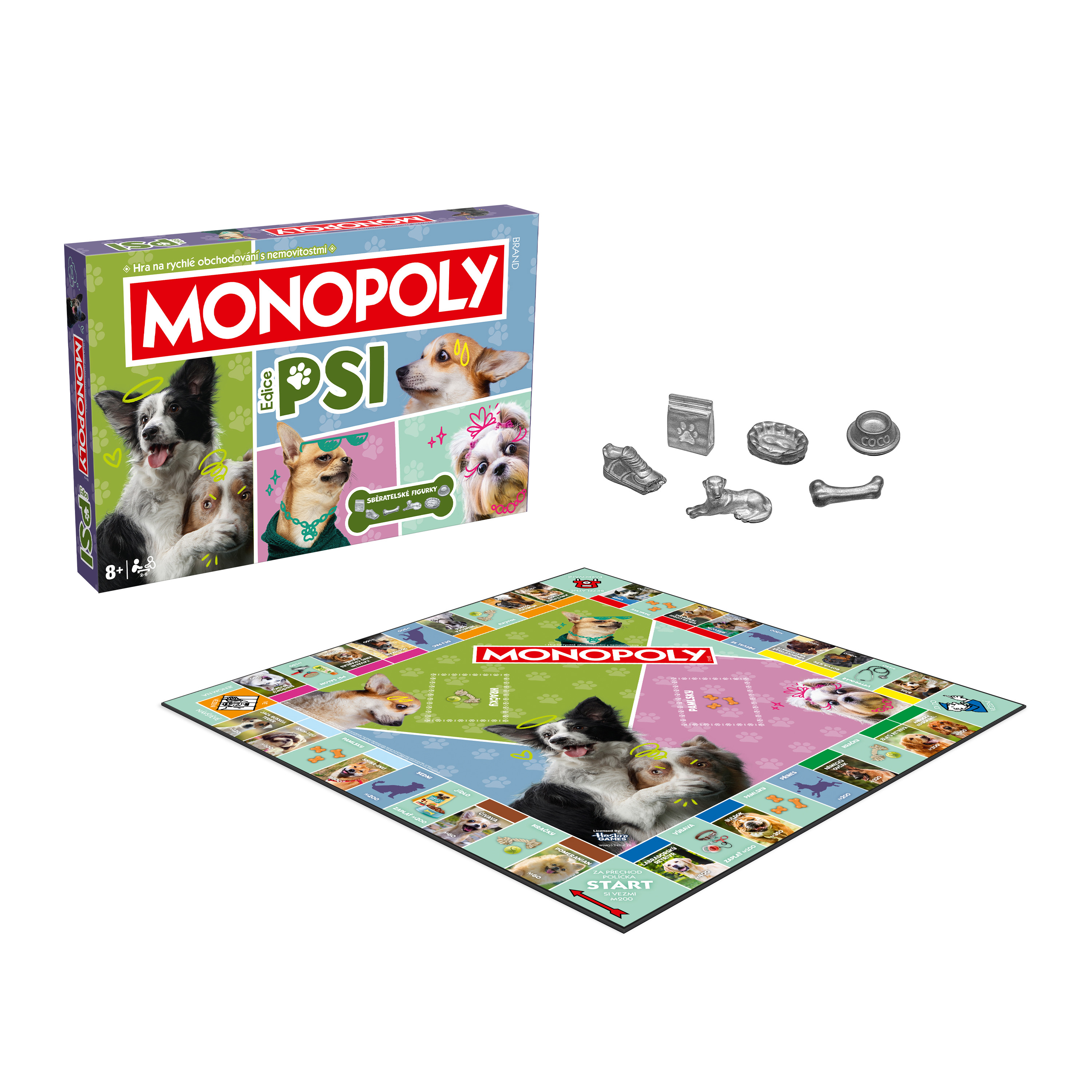 Winning Moves MONOPOLY Psi nová verze CZ - W057291 - expresní doprava