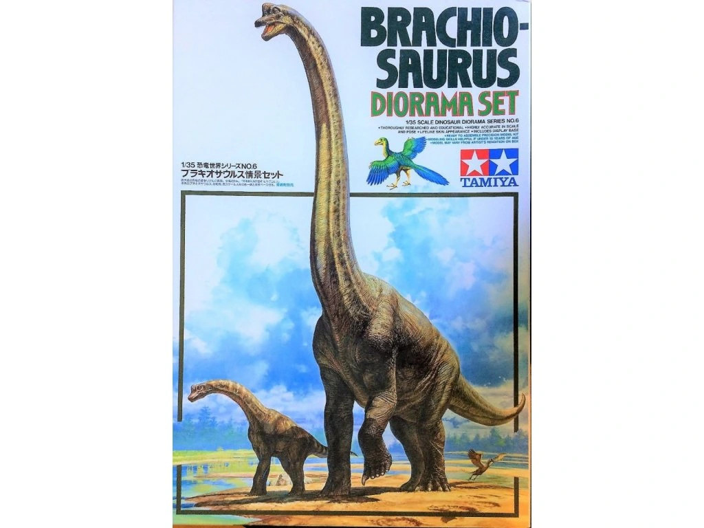 Tamiya 60106 Brachiosaurus Diorama - 108/60106 - expresní doprava