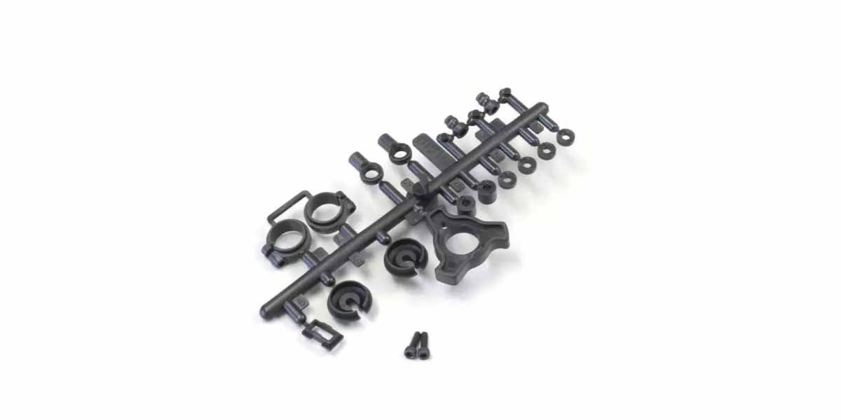 Kyosho Optima Shock Plastic Parts Set - Black - K.OT210BKC - expresní doprava