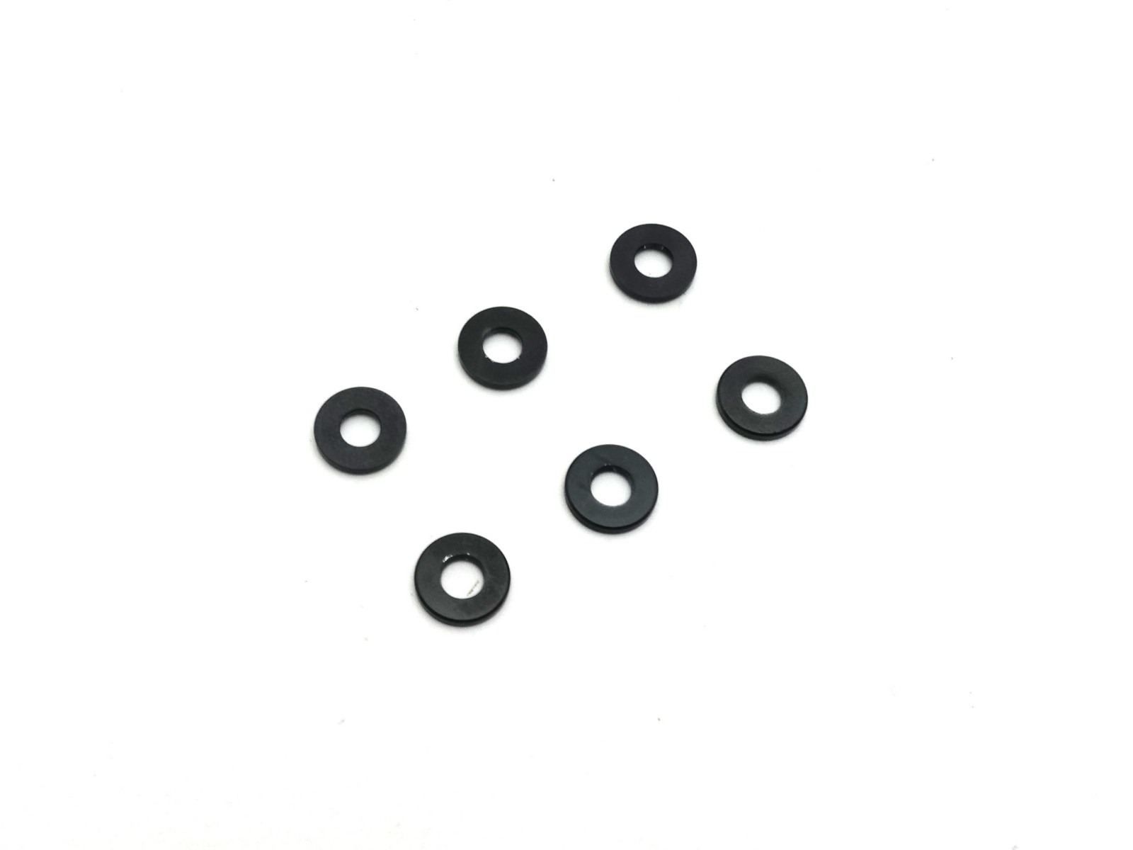 Kyosho Black Anodized Washer 3x7x1mm. (6) [K.97059-01BK]