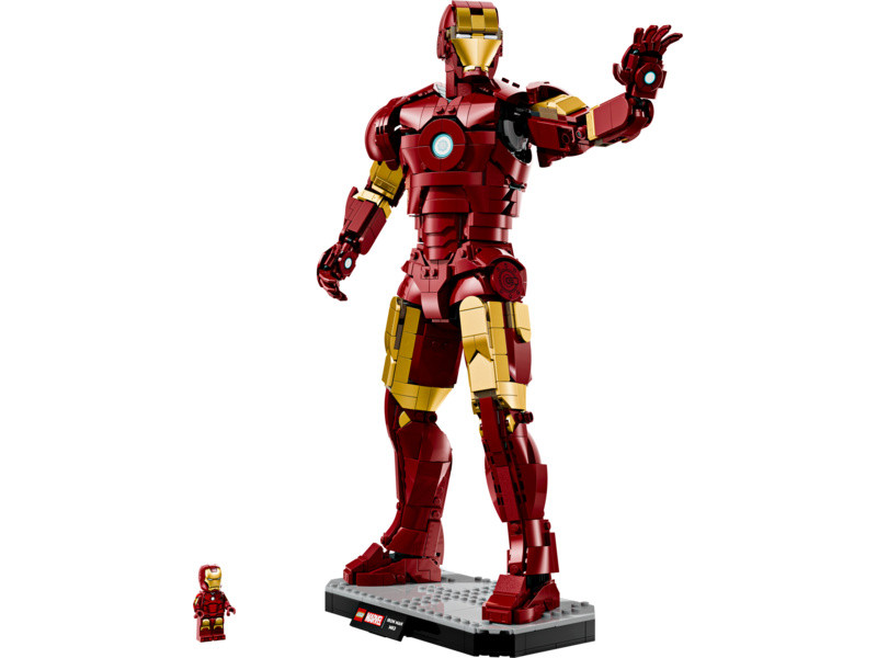 LEGO Marvel - Iron Man Mark 3: sběratelská edice - LEGO76344 - expresní doprava
