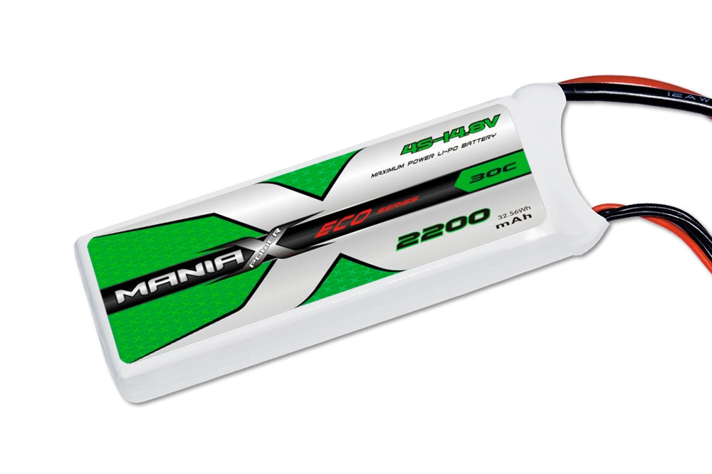 ManiaX Lipol 14.8V 2200mAh 30C - MAX2009 - expresní doprava