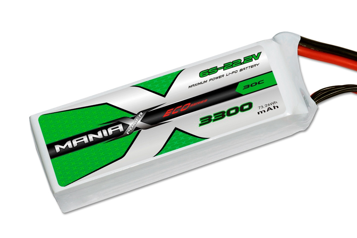 ManiaX Lipol 22.2V 3300mAh 30C - MAX2012 - expresní doprava