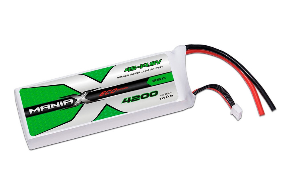 ManiaX Lipol 14.8V 4200mAh 35C [MAX2015]