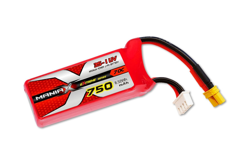 ManiaX Lipol 11.1V 750mAh 70C [MAX5002]